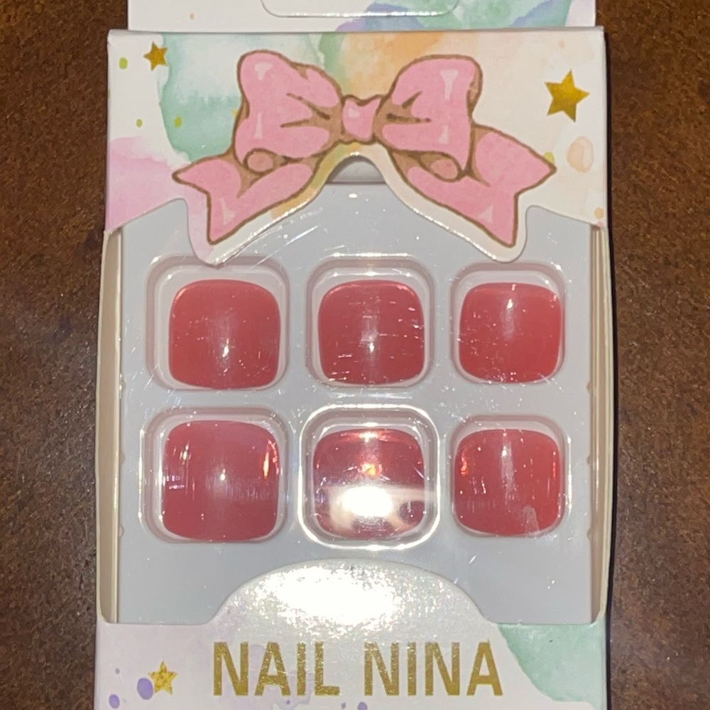 2/16 False Pink Toe Nails
